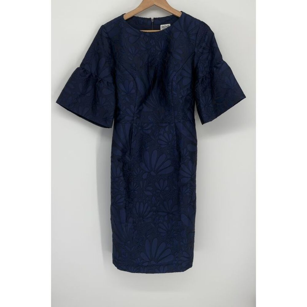 Rene Ruiz Bell Sleeve Bodycon Sheath Dress